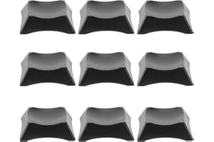 JOJOFUNY 9 Pezzi Supporto Per Pallone Memorabilia, Espositore Per Basket, Calcio, Pallavolo, Softball, Bowling, Nero, 7.2 X 2.7 Cm, Plastica Impermeabile E Robusta