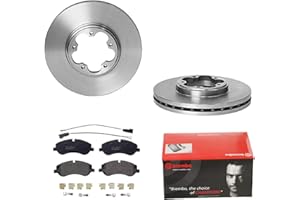 2 Bremsscheiben belüftet Ø288 mm + Bremsbeläge vorne Vorne von Brembo Innenbelüftet (P-B-01-00446) Bremsensatz Bremsanlage Bremsen-Kit,Bremsenset, Bremsscheiben, Bremsbeläge, Bremsen-Set, Beläge,