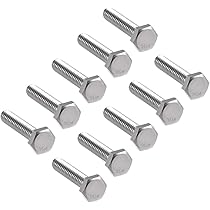 Bulloni Hex Head Inox Per Rubinetto 100 Bulloni Esagonali In Acciaio Inox 1/4-20 X 1 Pollice - Filettatura Completa Per Fai-da-te E Riparazioni Bulloni Filettatura Completa - Foto 3