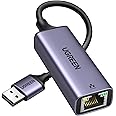 UGREEN Adattatore Ethernet USB 3.0 Gigabit 1000 Mbps in Alluminio Adattatore di Rete Adattatore LAN con 10/100/1000Mbps Compa