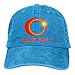 Price comparison product image Have You Shop Men and Women Total Solar Eclipse Vintage Jeans Baseball Cap RoyalBlue