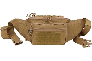 Brandit Waistbeltbag Molle Unisex Gürteltasche schwarz Basics, Festival