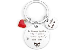 RGHSZ Portachiavi Coppia,Regalo San Valentino per Lui,Regali per Lui,Regali per Lei,Regali San Valentino per Lei,Regalo San Valentino,Regali per Nozze Doro,Regali Di Coppia Natale