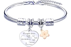 FGHJK Festa della Mamma Regalo Mamma Bracciale Mamma Regalo Compleanno Mamma Braccialetto Donna Festa della Mamma idee regalo Braccial per Mamma Regali festa della mamma originali