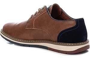 XTI - Zapato Cierre de cordón para Hombre, Color: Marron, Talla: 40