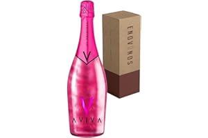 ENOVINOS THE WINE BRAND AVIVA ROSÉ - Botella de Vino Espumoso AVIVA -Envío 24H - Seleccionado y Enviado por ENOVINOS