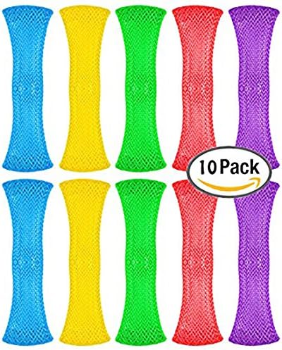 YINGGG Marble Toys Squishy Stress Relief Grip Ball Squeeze Mesh Marble Ball for Children and Adult 10 Pack