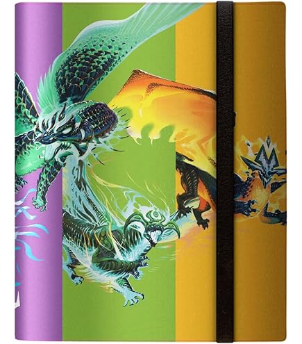 Ultra PRO スリーブ ARTISTS SERIES どくろBROM Ultra PRO Bloomburrow 9-Pocket Premium PRO Binder with Zip Closure