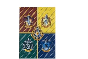 Cinereplicas - Harry Potter - Ensemble d'articles de Papeterie - Maisons Poudlard