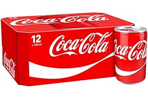Coca-Cola - Mini lattine da 150 ml, 12 pezzi