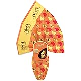 Lindt Uova di Pasqua Cioccolato Gold Bunny Fondente, Uovo di Cioccolato Fondente con Sorpresa di Cioccolato, 320g