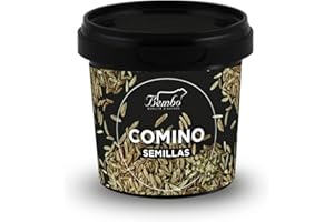 BEMBO QUALITÀ D'AUTORE Semillas de comino Bembo 60 g | Especia natural y aromática | Sin glutamatos, antiaglomerantes, colorantes | Envase anti luz y anti oxidación