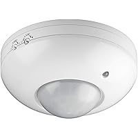 Goobay 95172 IDA Infrarot Bewegungsmelder, 0.45 W, Schwarz, Einfacher PIR Sensor