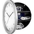 Secret Wall Clock Home Safe Valuables Money Box Stash Cash Jewellery Gold