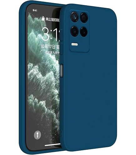 Captor Cover Trasparente Per Realme 8 5G / Narzo 30 5G - Custodia TPU Morbida Antigiallimento Con Protezione Fotocamera