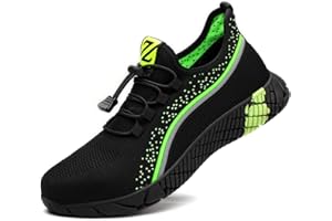 artSew Sicherheitsschuhe Herren Arbeitsschuhe S3 Damen Leichte Breite füße Stahlkappenschuhe rutschfeste Sportlich Arbeitsk Schutzschuhe Stahlkappe Sneaker Männer Arbeits & Berufsschuhe