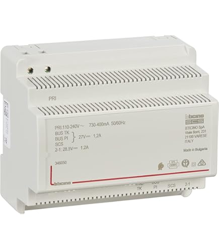 Bticino 343031 P.E. Video Color 2F Linea 2000 Monof - Citofono Con Telecamera A Colori E Illuminazione LED - Foto 3