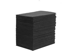 PJRYC Dental Bibs 13" X 18" 3-layer Advanced Disposable Waterproof Patient Bibs Waterproof Tattoo Bibs Dental Belly