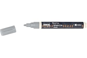 KREUL C.KREUL Textilmarker JAVANA texi mäx OPAK, silber