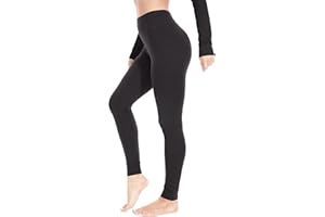 woolcano Damskie legginsy termiczne z wełny merynosów, termiczna warstwa bazowa, zimowa warstwa bazowa do jazdy na nartach i łyżwach