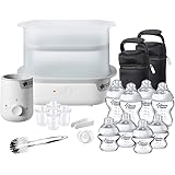tommee tippee closer to nature microwave steriliser and breast pump set
