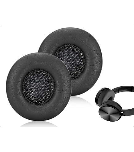 Coussinets De Rechange Pour Casque – Mousse Mémoire De Forme Et Cuir Protéiné – Taille Universelle 105x85 Mm | Confort Audio Amélioré - 3