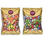 Elit &Ccedil;ikolata Chocoeggy Yumurta &Ccedil;ikolata 1Kg - Karışık Meyve Dolgulu Şeker 1Kg 2'Li Set (2X1Kg) Glutensiz