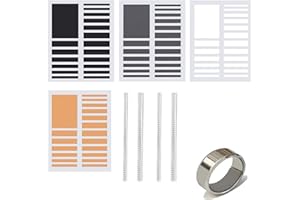 Kjzeex Ring Verkleinern, Ringgrößeneinsteller, Ringverkleinerer Unsichtbar Ring Verkleinerung, Ringgrößenreduzierer für Lose Ringe, Ringgrößenversteller, Ring zu Groß Ringeinlage