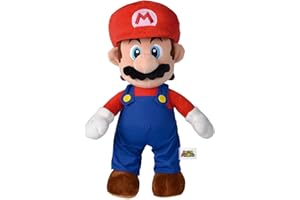 NICOTOY Simba- Super Mario Plüschfigur 50cm Peluche 50 cm, 109231013 Multicolore