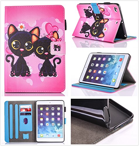 inShang iPad Hülle Schutzhülle für iPad iPad air 2 / iPad 6, PU Leder, Ständer Etui Tasche Smart Case Cover für ipad iPad air 2 mit Automatische Einschlaf/Aufwach - 7