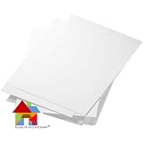 Carta Formato A2 220 G/m² – 50 Fogli Bianchi, Progetti Creativi E Display, Made In UK