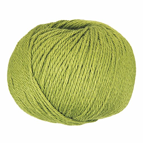 300g (6x50g) fairalpaka DK Baby Alpaka Wolle Strickwolle | 100% Alpakawolle (CF282 Maigrün) - 2