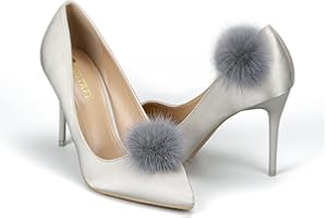 YM YOUMU YOUMU Donne Clip Di Scarpe Pompons Accessorio 10 colori (2 pezzi)