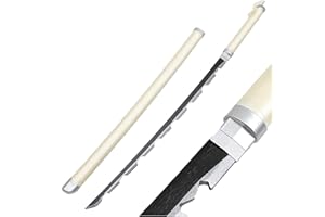 ZNLVZSH Demon Klinge Holz Samurai Schwert, Anime Cosplay Ninja Sword Requisiten, für Fans Weihnachten oder Geburtstag Anime Liebhaber Dekorative Spielzeug, 41 Zoll, Hashibira Inosuke