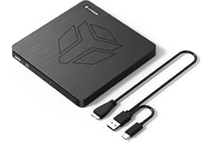 Yottamaster Lecteur de Disque Blu-Ray 3D, USB 3.0 Type C BD Blu-Ray Graveur DVD Graveur graveur Capacité 25 Go Résolution 1920 x 1080, M-Disk Pris en Charge