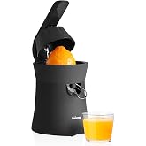 Tristar Citrus Juicer, 80 W, 2 Cones, Pressure Lever | Direct Service, Pulp Filter, Dishwasher Safe Parts, Non-Slip Base, CP-
