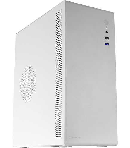 YEYIAN Hussar Plus Full Tower PC-Gehäuse - Mit Glas-Seitenwand & 1x120mm Lüfter - Für ATX/Micro-ATX