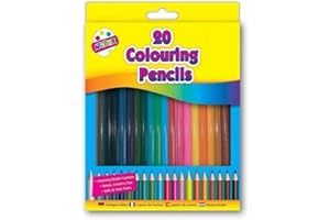 ART BOX Artbox 20 full size colouring pencils set in 20 assorted colours