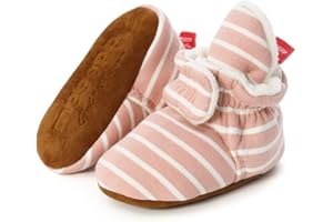 EDOTON Bottes Bande pour Bébé Unisex, Garder au Chaud Doux Sole Bottes de Neige Berceau Chaussures Enfant Bottes Adapté pour 0-18 Mois Bébé