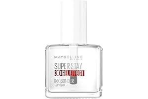 Maybelline New York Super Stay Ink Bonder 3D Gel Effect Top Coat, Long-Lasting, Extreme Shine, Up to 14-Day Wear, 12ml