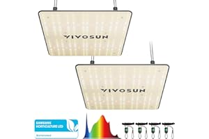 VIVOSUN VS1000 Lampe de croissance à DEL avec diodes à spectre complet et pilote Sosen à intensité variable pour plantes d'intérieur, semis, légumes et fleurs pour tente de culture de 2 x 2/3 x 3