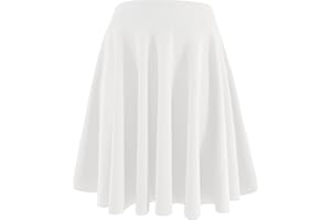 Jophy & Co. Damenrock mit Plisseefalten, mittellang, für verschiedene Gelegenheiten, elastischer Bund (Artikelnr. 7089)
