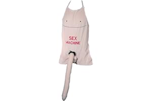 OUT OF THE BLUE OOTB Delantal con pene de Peluche, Sex Machine