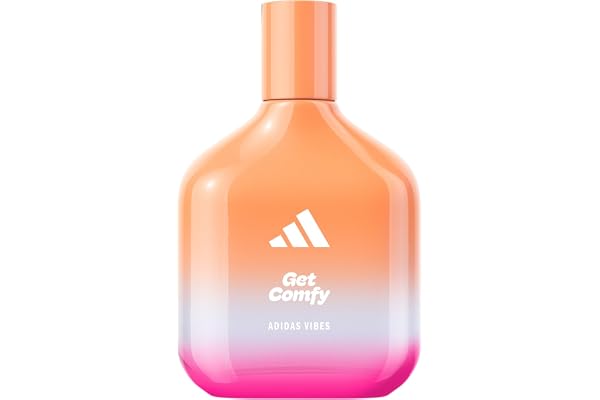 adidas Vibes Get Comfy - Eau de parfum relaxante et apaisante - Unisexe - Avec des notes chaudes et des huiles essentielles naturelles - 30 ml