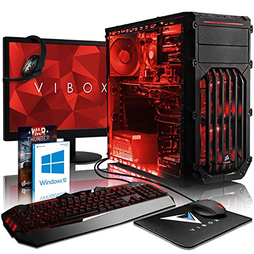 VIBOX Killstreak GLR770-52 Gaming PC Ordenador de sobremesa con Cup n de Juego Win 10 22 HD Monitor 4 0GHz Threadripper 8-Core Nvidia GeForce GTX 1070 Tarjeta Grafica 16GB DDR4 RAM 2TB HDD VIBOX Killstreak GLR770-52 Gaming PC Ordenador de sobremesa con Cup n de Juego Win 10 22 HD Monitor 4 0GHz Threadripper 8-Core Nvidia GeForce GTX 1070 Tarjeta Grafica 16GB DDR4 RAM 2TB HDD