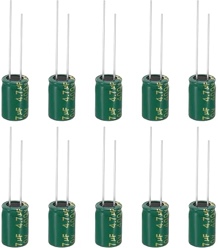 thumbnail image 2 of 50PCS 1000uF 16V 105C Radial Electrolytic Capacitor – Unbranded – General Purpose 2 of 5