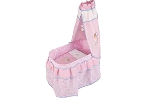 DE CUEVAS TOYS Cuna para Muñecas Decuevas Gala Rosa