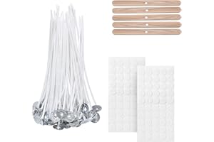 Rotolo Stoppini Per Candele - 200ft Cotone Low Smoke Per Fai Da Te - Foto 4