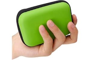 POVANJER Sammelkarten-Reiseetui,Spielkarten-Aufbewahrungskoffer | Kleine Tasche mit Reißverschluss, Mini-Reise-Make-up-Tragetasche, Kosmetiktasche, tragbares Zubehör, Organizer, kleine Tasche für