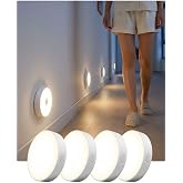 ARVALE 4&rsquo;l&uuml; Hareket Sens&ouml;rl&uuml; Şarjlı Led Lamba &ndash; Beyaz Işık | USB Type-C, Mıknatıslı